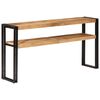 vidaXL Wandtafel 150x30x75 cm ruw mangohout