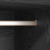 vidaXL Kledingkast met plank Zwart Eiken 50 x 50 x 200 cm Bewerkt hout