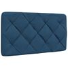 vidaXL Bed met matras stof blauw 80x200 cm