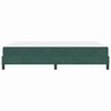 vidaXL Boxspringbed met matras Donkergroen 160 x 220 cm Stof