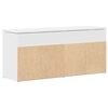 vidaXL Schoenenbank 102x30,5x45 cm bewerkt hout wit
