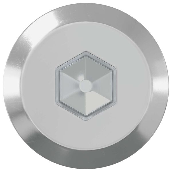 vidaXL Meubelschroeven 1200 pcs Zilver Staal