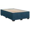 vidaXL Boxspring met matras fluweel blauw 120x190 cm