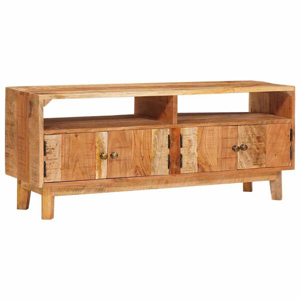 vidaXL Opslagkasten Bruin 110 x 30 x 45 cm Massief Mango Hout