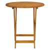 vidaXL Tuintafel inklapbaar 70 cm massief acaciahout