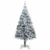 vidaXL Kerstboom met 300 LED met standaard Groen 300 cm PVC