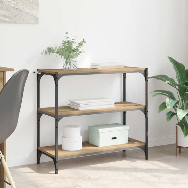 vidaXL Boekenkast Artisan Eiken 80 x 33 x 70,5 cm