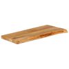 vidaXL Tafelblad met natuurlijke rand 70x30x3,8 cm massief mangohout