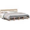vidaXL Bedframe zonder matras massief grenenhout 200x200 cm