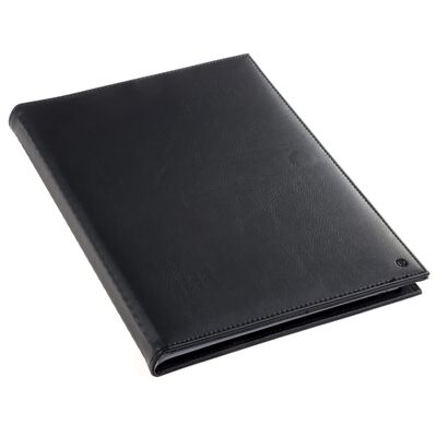 rillstab Portfoliomap met 40 hoezen Ambassador Luxe A4 zwart