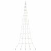 vidaXL LED Kerstboom met Grondspiesjes Meerkleurig 511 cm Metaal