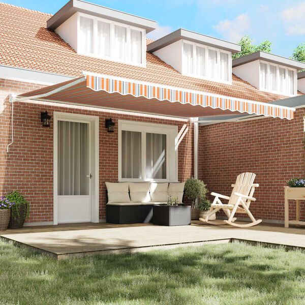 vidaXL Inklapbaar Zonnescherm Polyester