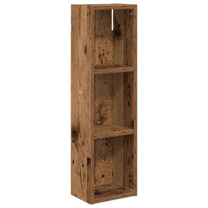 vidaXL Badkamer wandkast Oudhout 20 x 14 x 70 cm Geconstrueerd hout