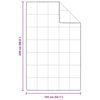 vidaXL Winter Dekbed Wit 135 x 220 cm Veren
