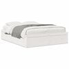 vidaXL Bedframe zonder matras massief grenenhout wit 140x190 cm