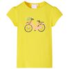 vidaXL Kindershirt 104 geel