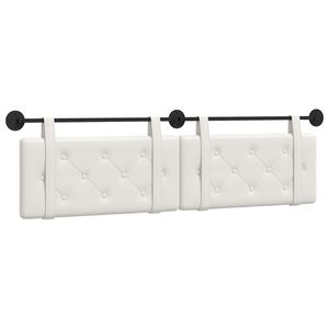 vidaXL Hangend hoofdbord Nep Leer