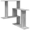 vidaXL Wandplank Grijs Sonoma 67 x 67 x 87 cm Bewerkt hout