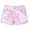vidaXL Kindershorts 128 roze
