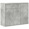 vidaXL Dressoir 88x30x70 cm bewerkt hout betongrijs