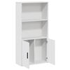 vidaXL Boekenkast 60x24x120 cm bewerkt hout wit