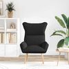 vidaXL Fauteuil Zwart 69 x 74 x 93 cm Stof