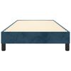 vidaXL Boxspring bed 80x200 cm fluweel donkerblauw
