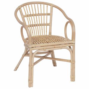 vidaXL Stapelstoel Naturel 58 x 60 x 81 cm Rattan