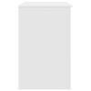 vidaXL Bureau 86x49x76 cm spaanplaat wit