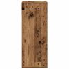 vidaXL Boekenkast 34x31x80 cm bewerkt hout oud houtkleurig
