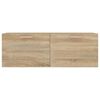 vidaXL Wandkast 100x36,5x35 cm bewerkt hout sonoma eikenkleurig