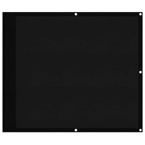 vidaXL Balkonscherm 75x300 cm 100% oxford polyester zandkleurig