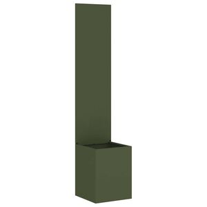 vidaXL Tuin Privacy Screen Fretwerk Olijfgroen 32 x 32 x 150 cm