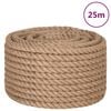 vidaXL Touw 25 m lang 16 mm dik jute