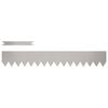 vidaXL Tuinrand 10 st 100 x 0,05 x 15 cm Roestig