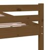 vidaXL Bedframe massief hout honingbruin 150x200 cm