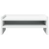 vidaXL Monitorstandaard 42x24x16 cm bewerkt hout wit