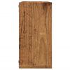 vidaXL Wandschappen kubus 2 st 30x15x30cm bewerkt hout oud houtkleurig
