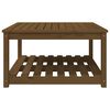 vidaXL Tuintafel 82,5x82,5x45 cm massief grenenhout honingbruin