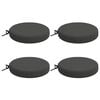 vidaXL 4-Piece Zitkussens SOEST 4 st 100% Polyester Antraciet