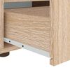 vidaXL Tv-meubel VISNES 100x40x38 cm bewerkt hout sonoma eikenkleurig