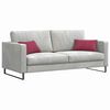 vidaXL Sofa Kussens 2 stuks Wijnrood 50 x 30 cm Cordstof