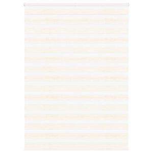 vidaXL Zebra Blind Marmer Beige 165x230 cm Stofbreedte 160,9 cm Polyester