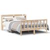 vidaXL Bedframe zonder matras massief grenenhout 150x200 cm