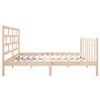vidaXL Bedframe massief grenenhout 140x190 cm