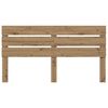 vidaXL Hoofdbord Artisan Eiken 200 cm Bewerkt hout