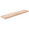 vidaXL Plank 100 x 20 x 4 cm onbewerkt massief eikenhout