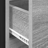 vidaXL Dressoir met lade Grijs Sonoma 79 x 36 x 75.5 cm Bewerkt hout