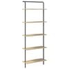 vidaXL Boekenkast 5-laags 60 x 24 x 168 cm Bewerkt hout Sonoma Eiken