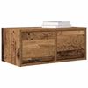 vidaXL TV-meubel 60x31x25,5 cm bewerkt hout oud houtkleurig